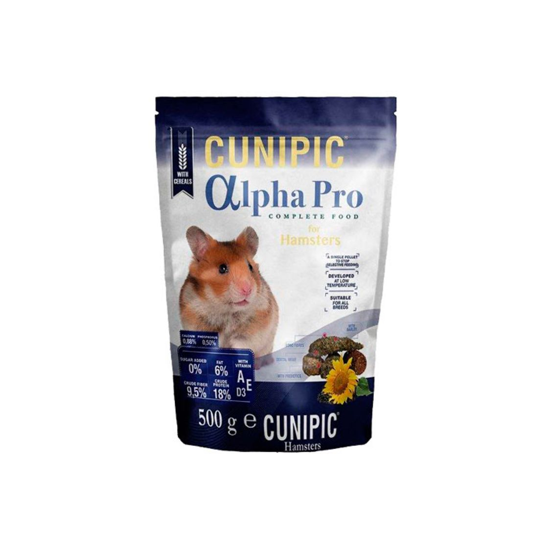 Producto Cunipic Alpha Pro pienso para hamsters 