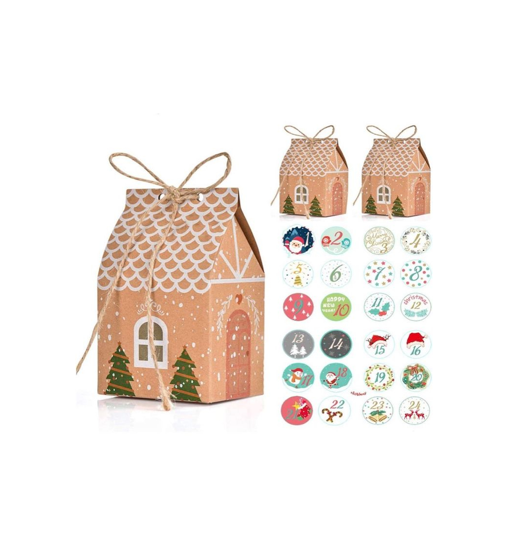 Social Cajas para calendario adviento DIY