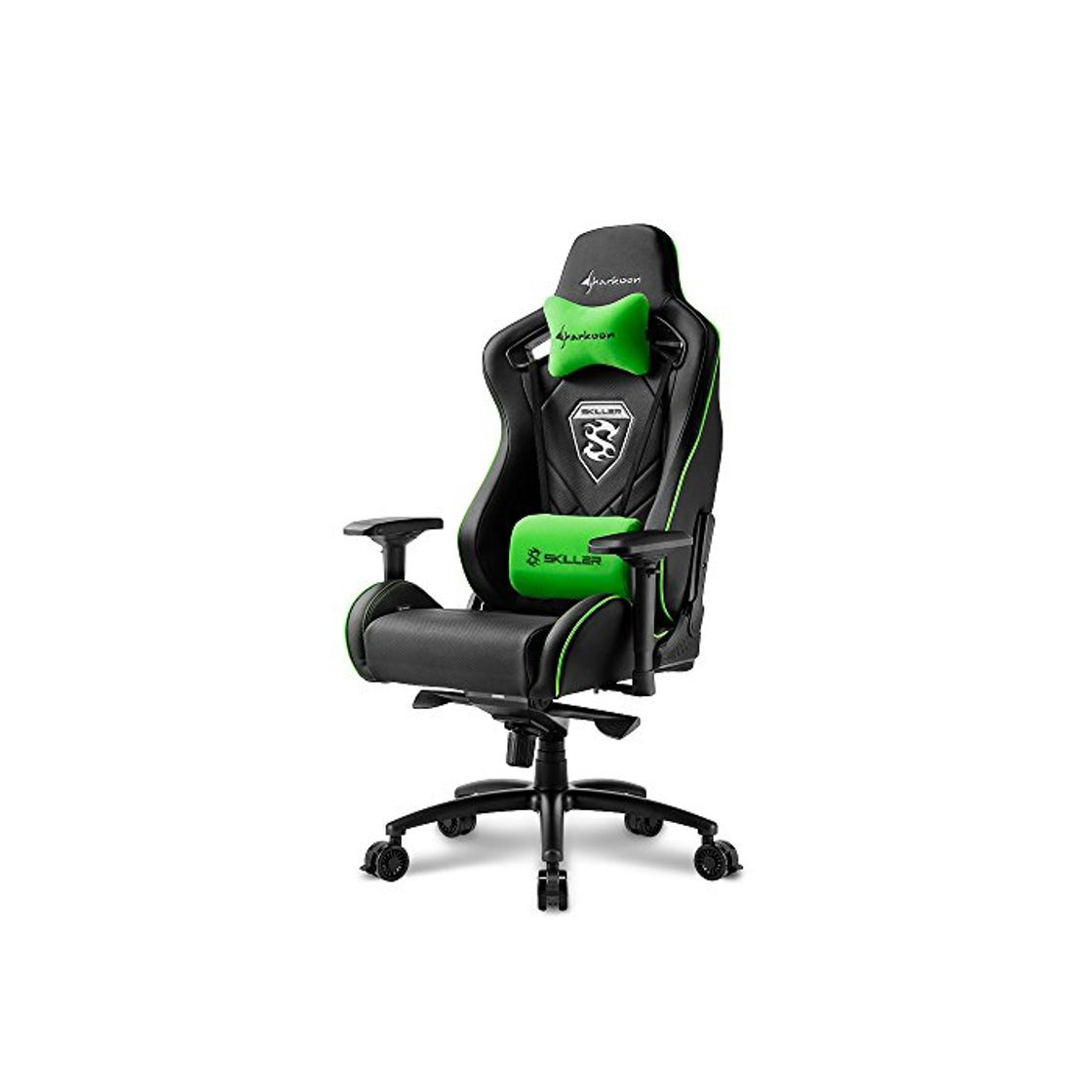 Producto Sharkoon SKILLER SGS4 – Silla Gaming XXL, Cuero Sintético, Acero, Negro