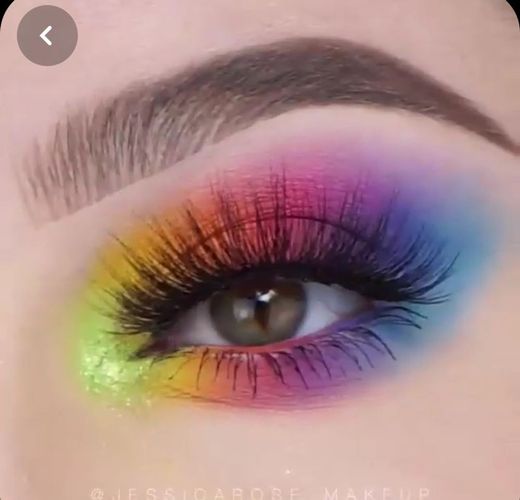 Olho arco-íris 🌈 