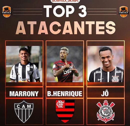 Top 3 atacantes 