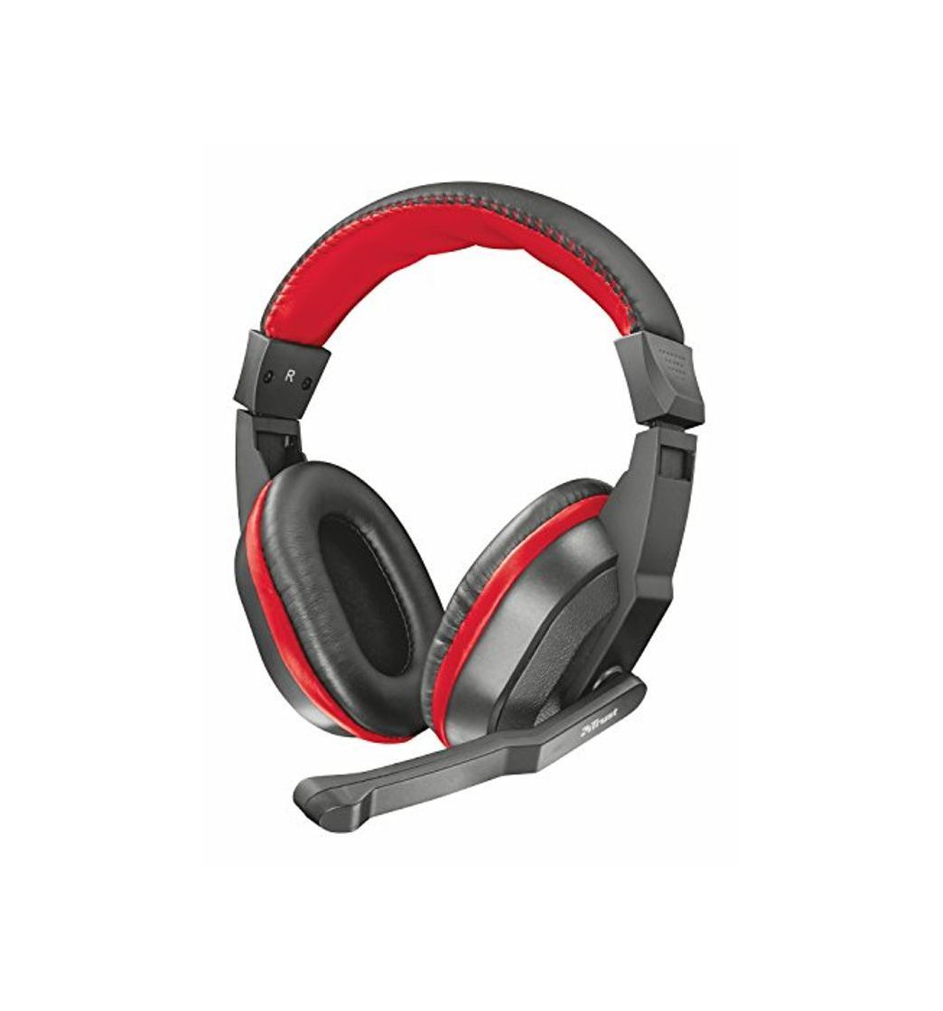 Electrónica Trust Ziva - Auriculares Gaming Over-Ear con micrófono