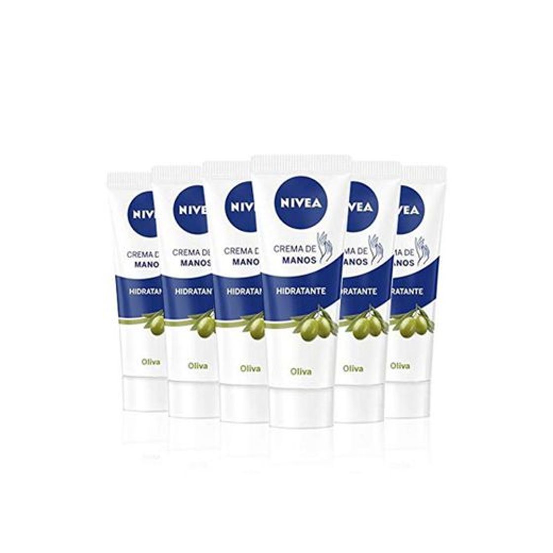 Product NIVEA Crema de Manos Hidratante Aceite de Oliva en pack de 6