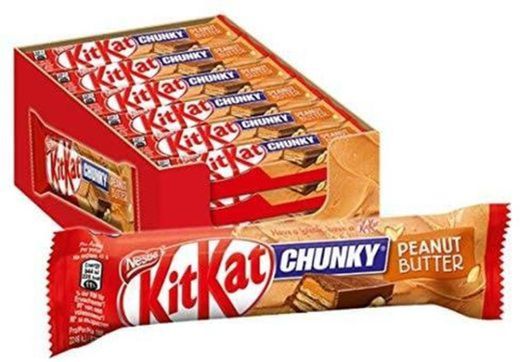 Nestle Kit Kat Chunky Peanut Butter Milk Chocolate 