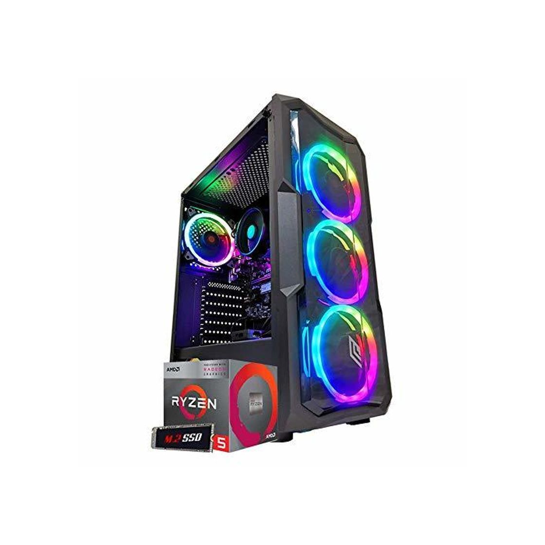 Electronic Ordenador Sombremesa Gaming AMD Ryzen 5 3400G 3.70 GHz