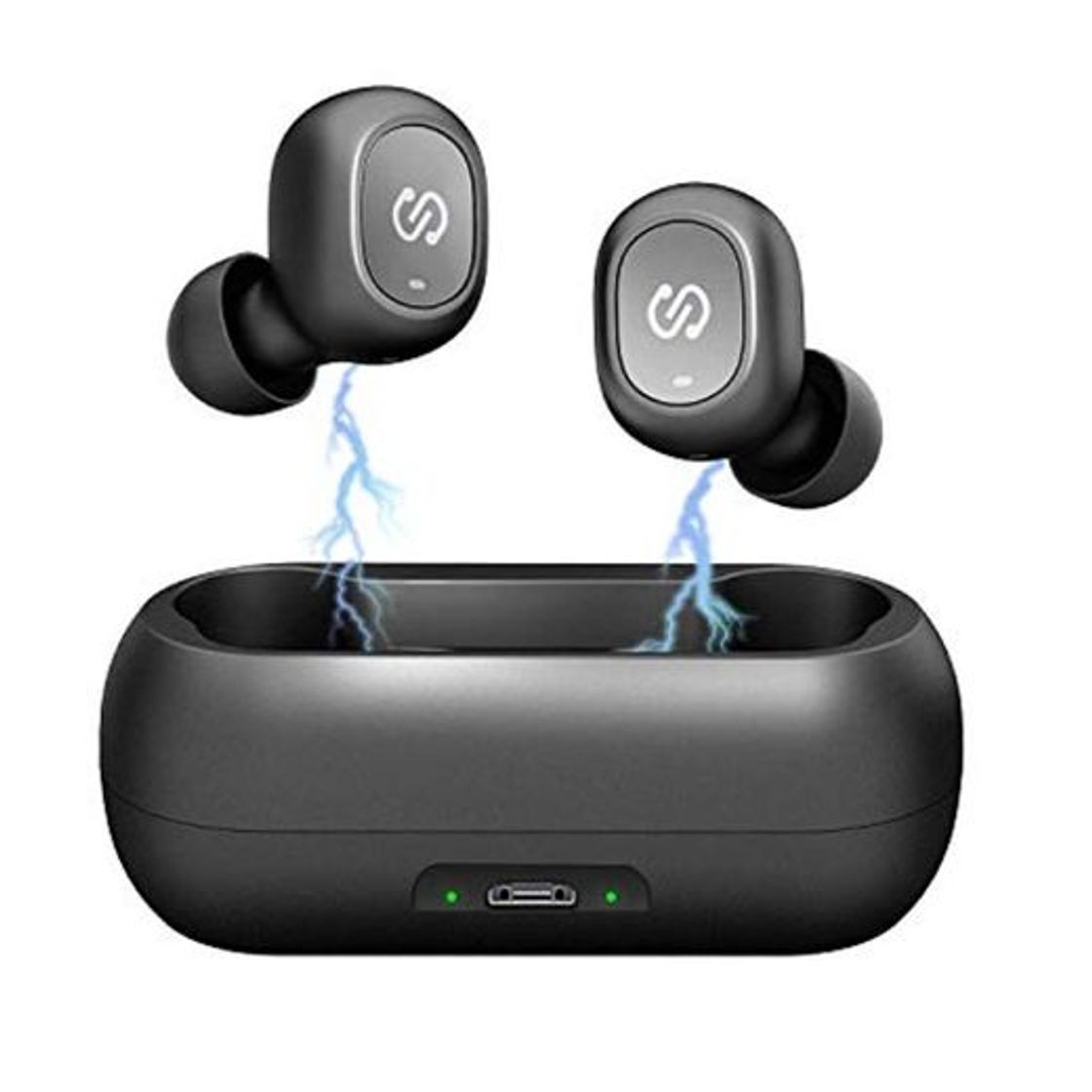 Social Auriculares Estereo Bluetooth 5.0 SoundPeats de Truefree Auriculares Invisibles con tecnología TWS