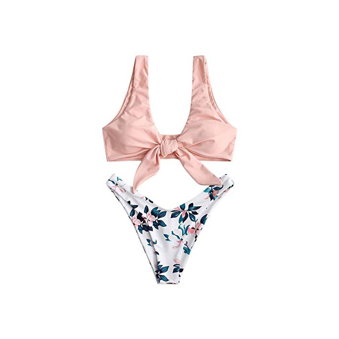 Producto ZAFUL Bikini Set con Relleno Traje de Baño Dos Piezas con Nudo