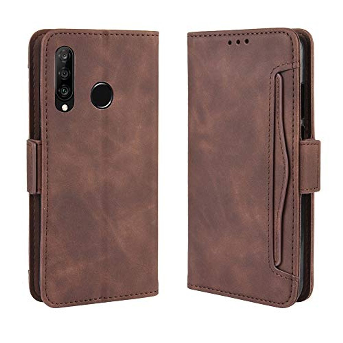 Producto ChainPlus Funda Compatible con Huawei Nova 4e P30 Lite Wallet Leather Case