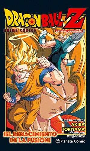 Libro Dragon Ball Z ¡El renacimiento de la fusión! Goku y Vegeta!