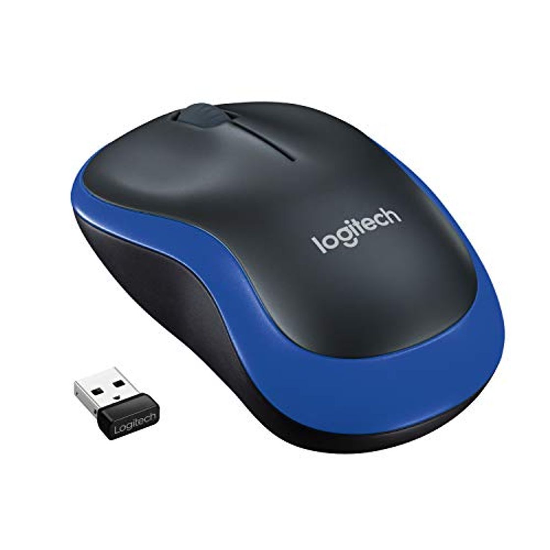 Social Logitech M185 Ratón Inalámbrico, 2.4 GHz con Mini Receptor USB, Batería 12