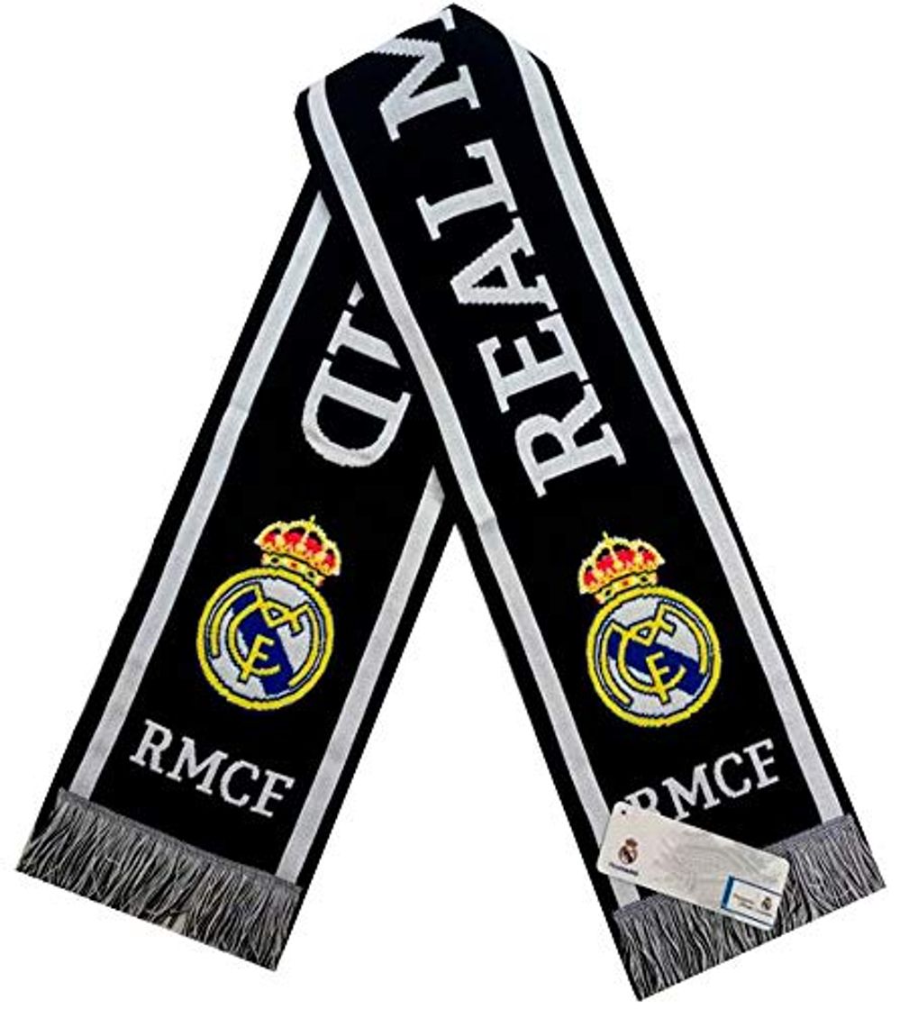 Product REALMADRID Bufanda Negra Franja Blanca