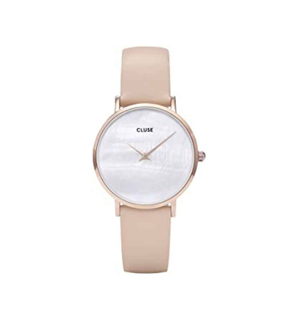 Social CLUSE Reloj Analógico para Mujer de Cuarzo con Correa en Cuero CL30049