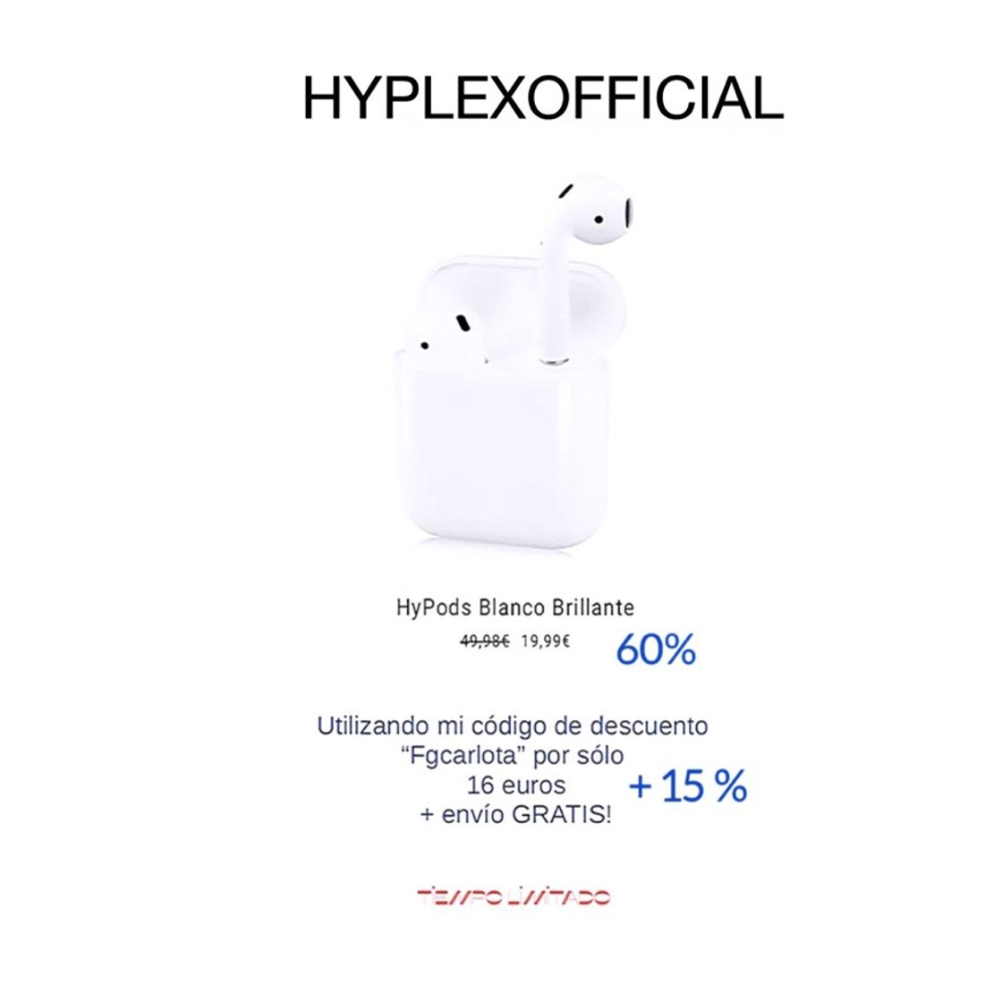 Fashion AIRPODS 75% de DESCUENTO 