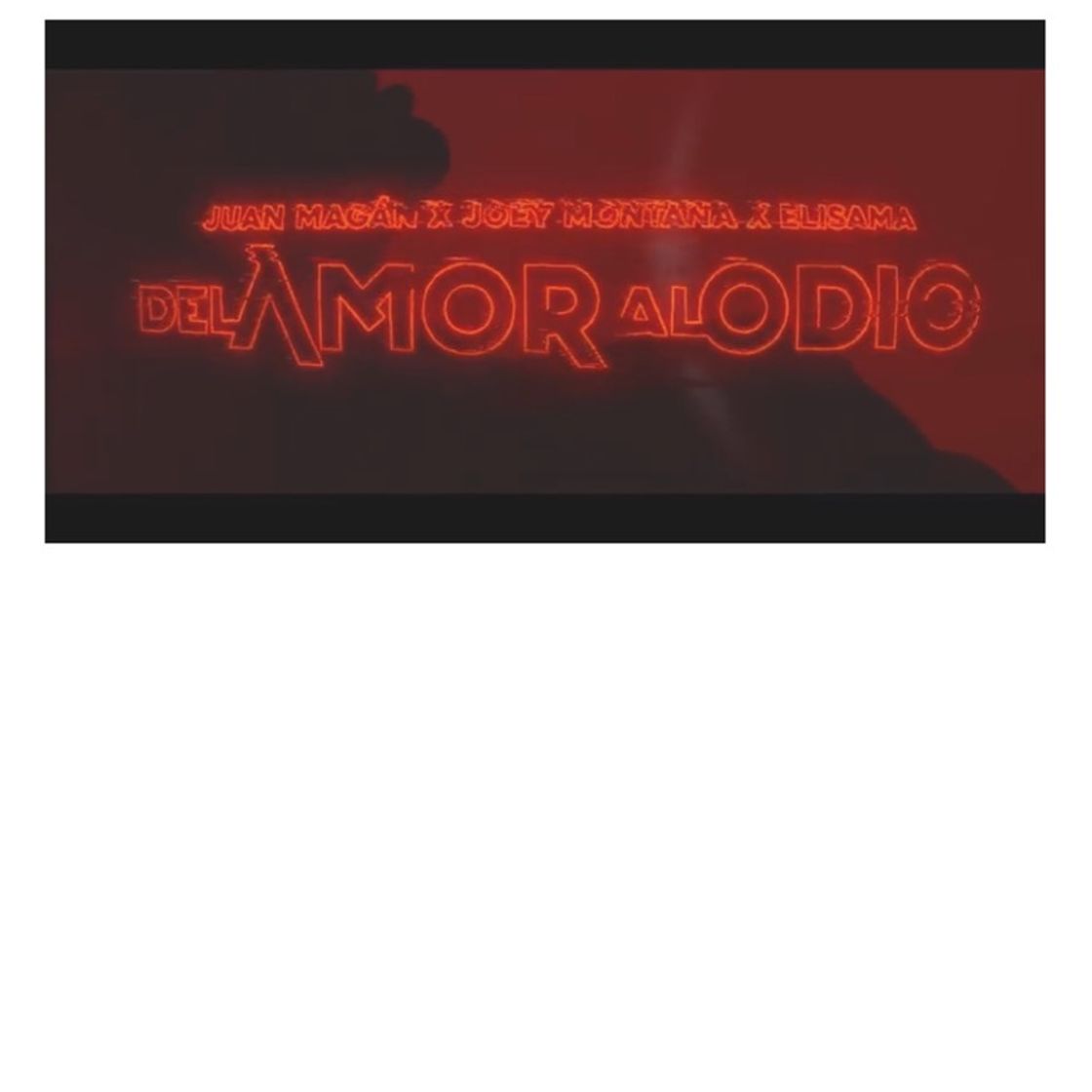 Canción Del Amor Al Odio