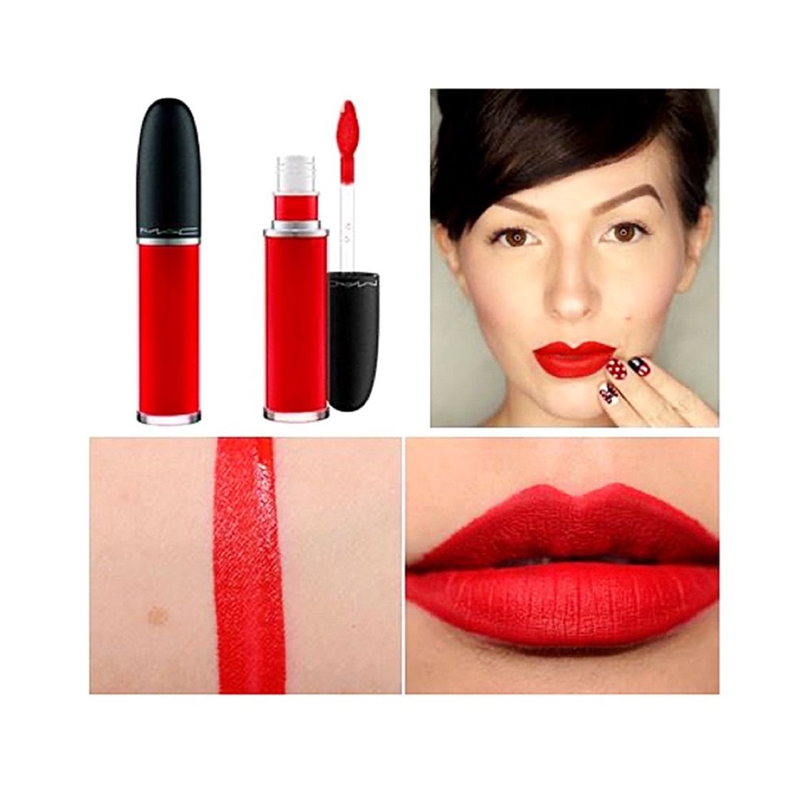 Social  MAC Retro Matte “feels so grand” (rojo) 