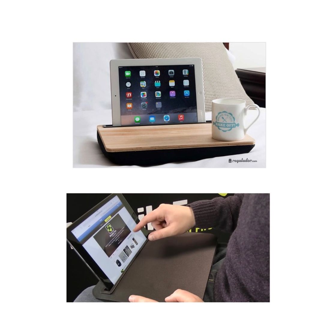 Moda Soporte de iPad para la cama 