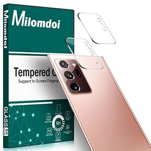 Milomdoi [2 Unidades] Protector Cámara para Samsung Galaxy Note 20 Ultra Protector