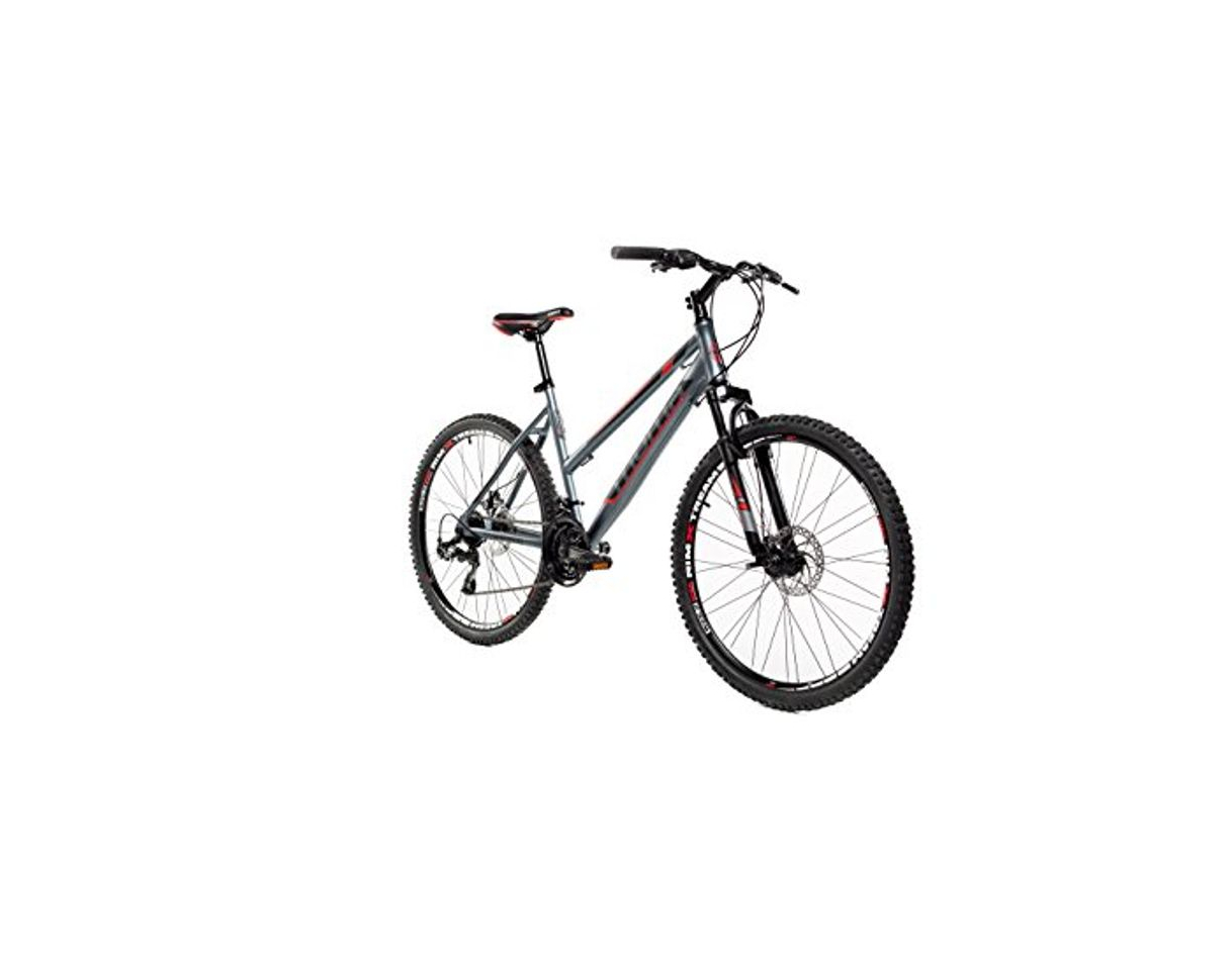 Moma Bikes Bicicleta Montaña SHIMANO GTW 26"Alu, 24V, Doble Freno Disco, Susp.