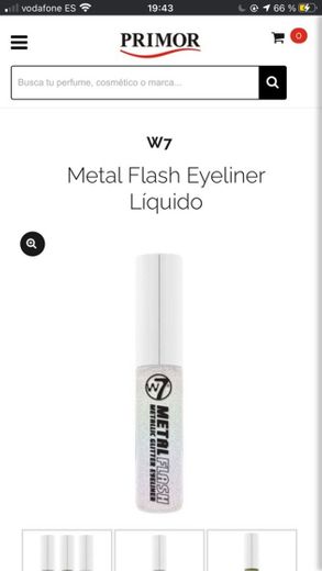 Eyeliner glitter W7