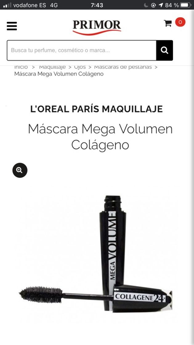 Moda Mega Volume Mascara L’Oréal 