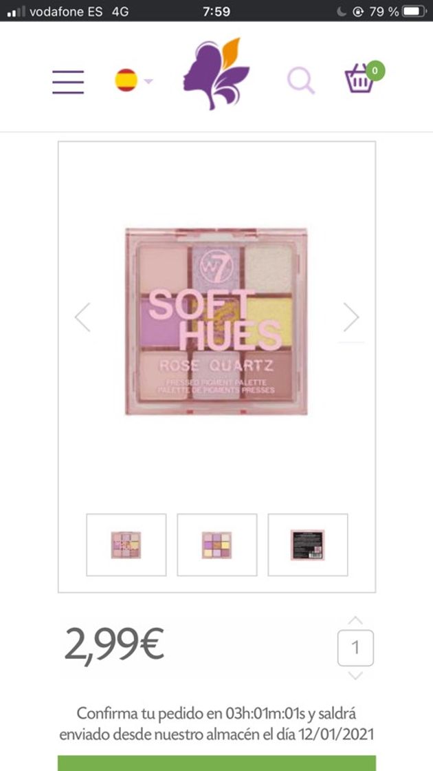 Soft Hues Rose Quartz W7