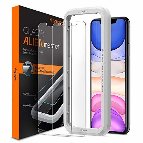 Electronic Spigen, 2 Pack, Protector Pantalla iPhone 11 Pro MAX/XS MAX