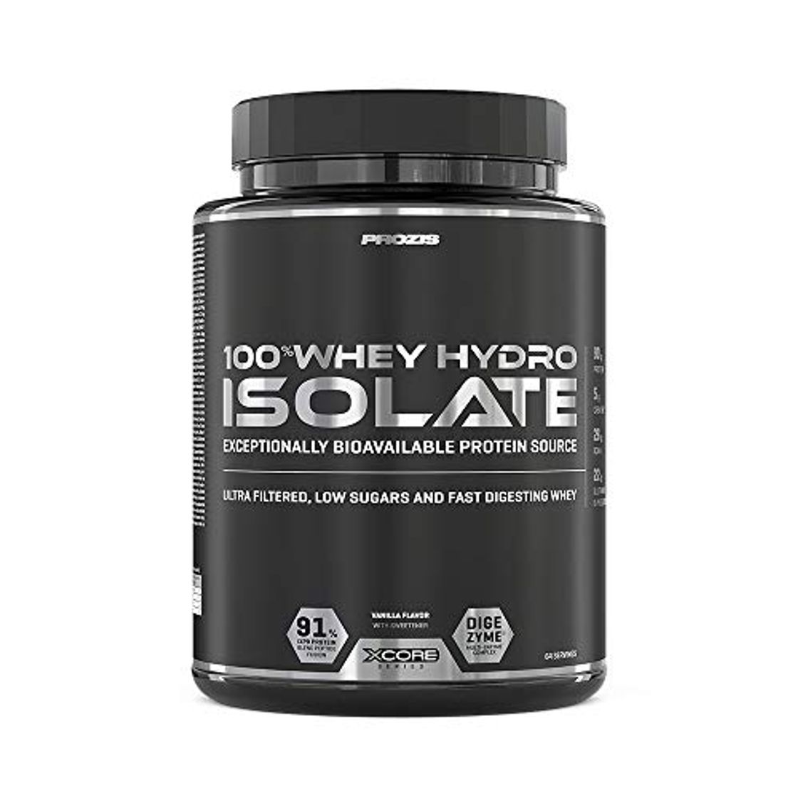 Producto Prozis 100% Whey Hydro Isolate SS para la Quema De Grasas