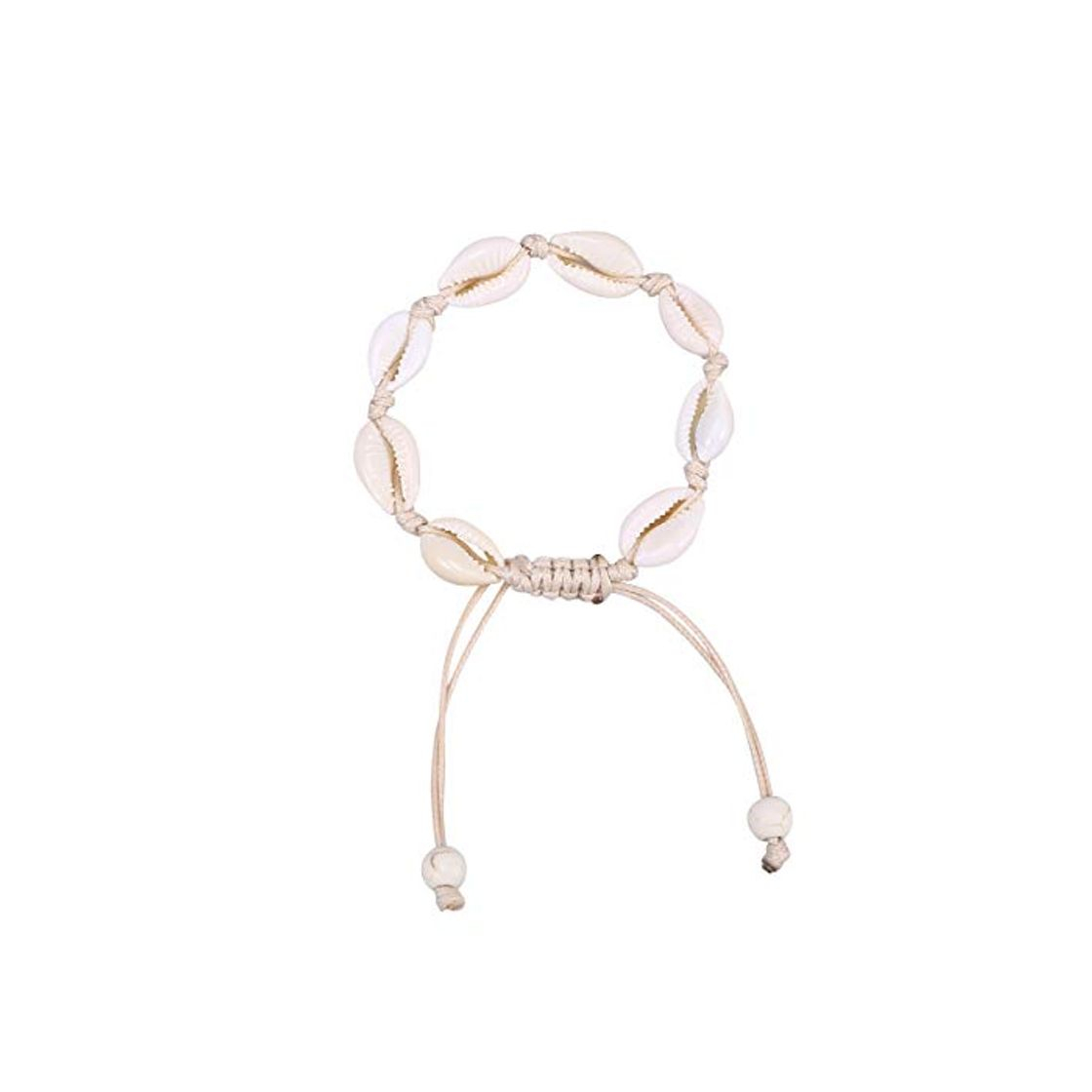 Products Amosfun Concha Natural Hawaiana Pulsera de Cuentas Bricolaje Pulsera Tejida Seashell encantos Colgante cumpleaños Fiesta de Verano favorece Regalos para niñas Mujeres