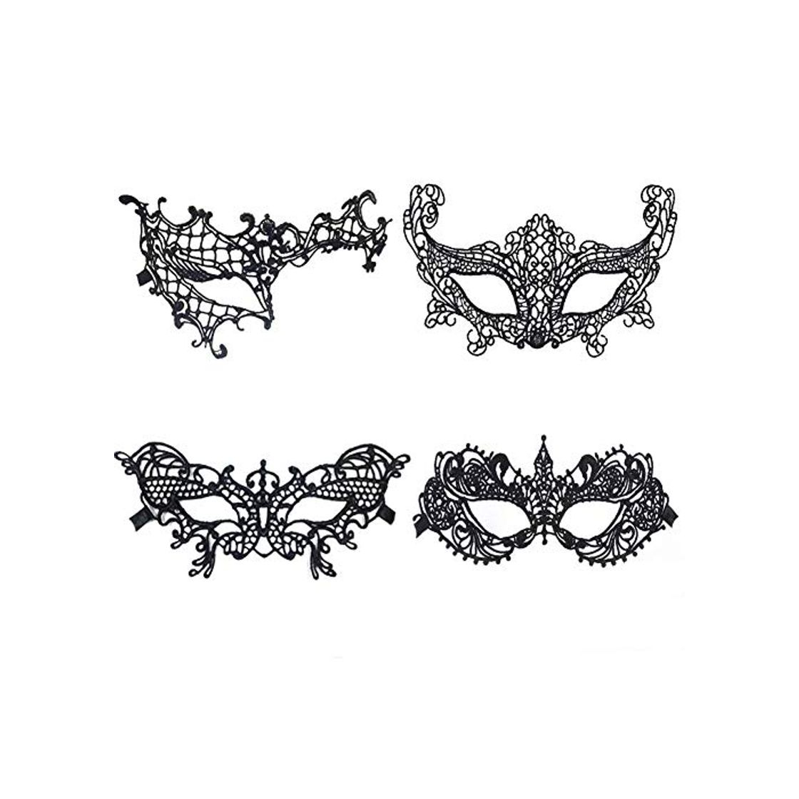 Social Meimask Lace Mask Lace Masquerade Máscaras Máscara de Ojo Veneciana Mujeres Sexy