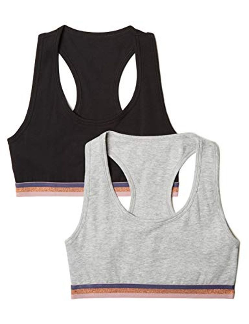 Social Marca Amazon - Iris & Lilly Belk018m2 - Racer Back Top Mujer,