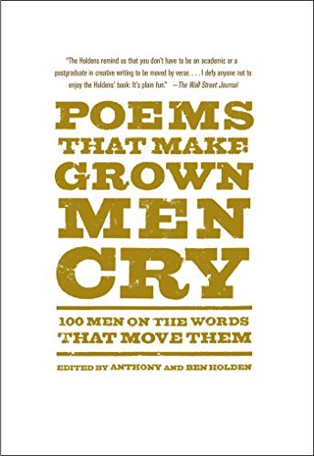 Libro Poems That Make Grown Men Cry