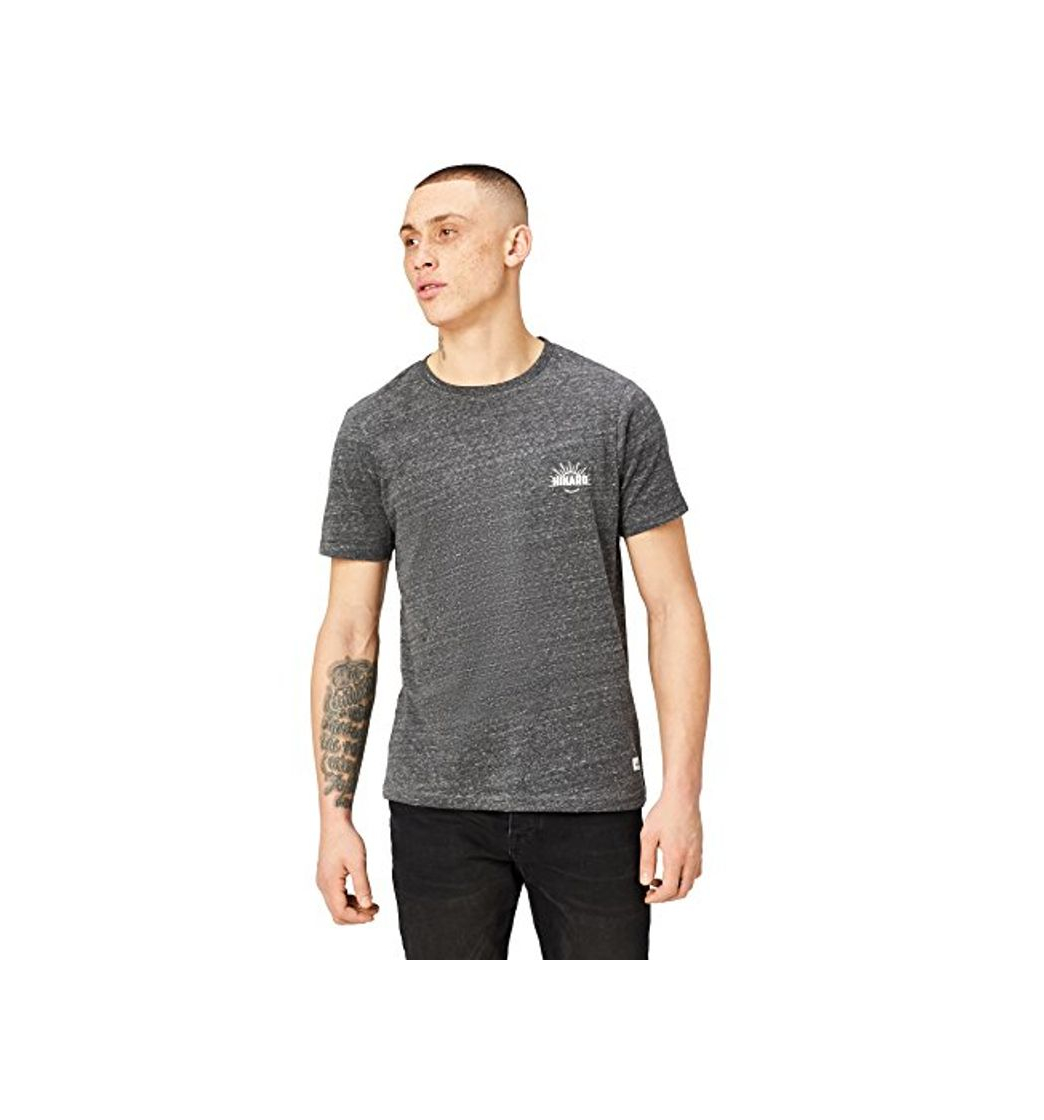 Productos HIKARO Camiseta Logo Hombre, Gris