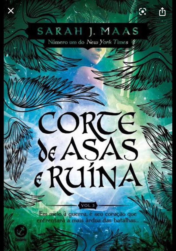 Book Corte de Asas e Ruína. Corte de Espinhos e Rosas - Volume