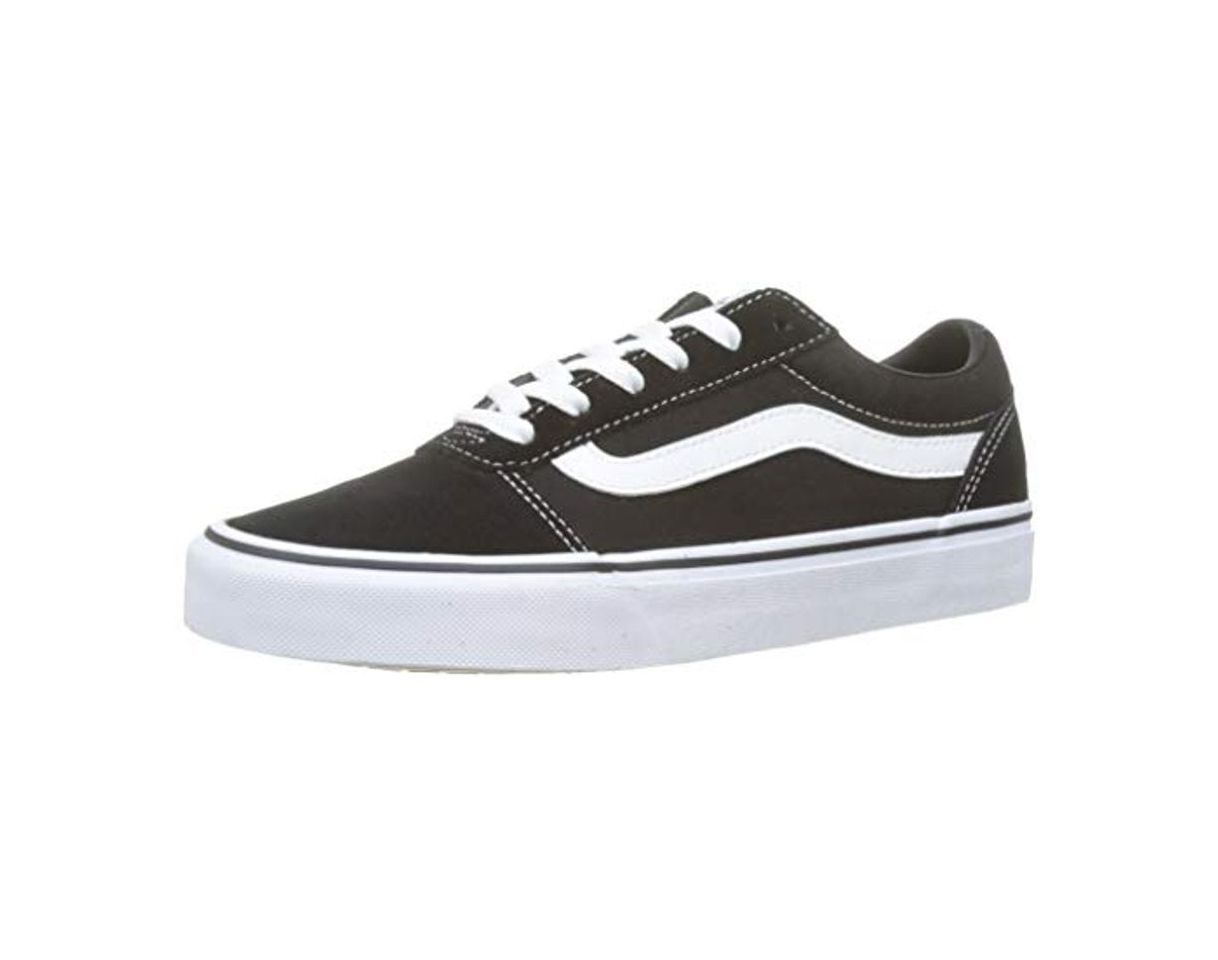 Social Vans Ward - Zapatillas para Mujer, Negro