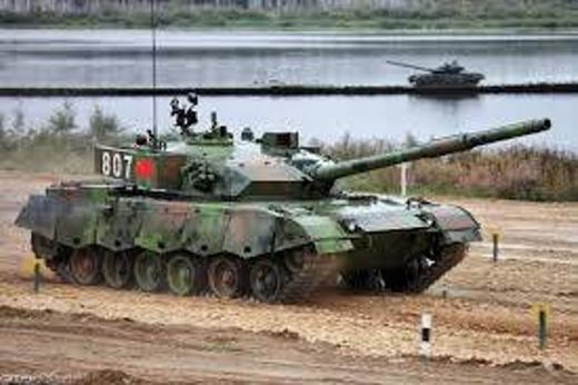 Tank - Viatura Blindada de Combate Type 99 - DefesaNet
