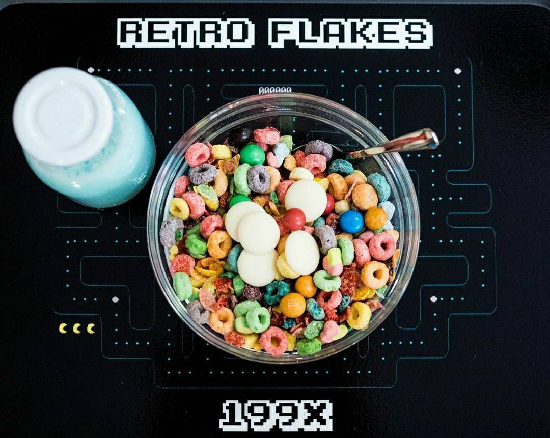 Place RETROFLAKES 199X