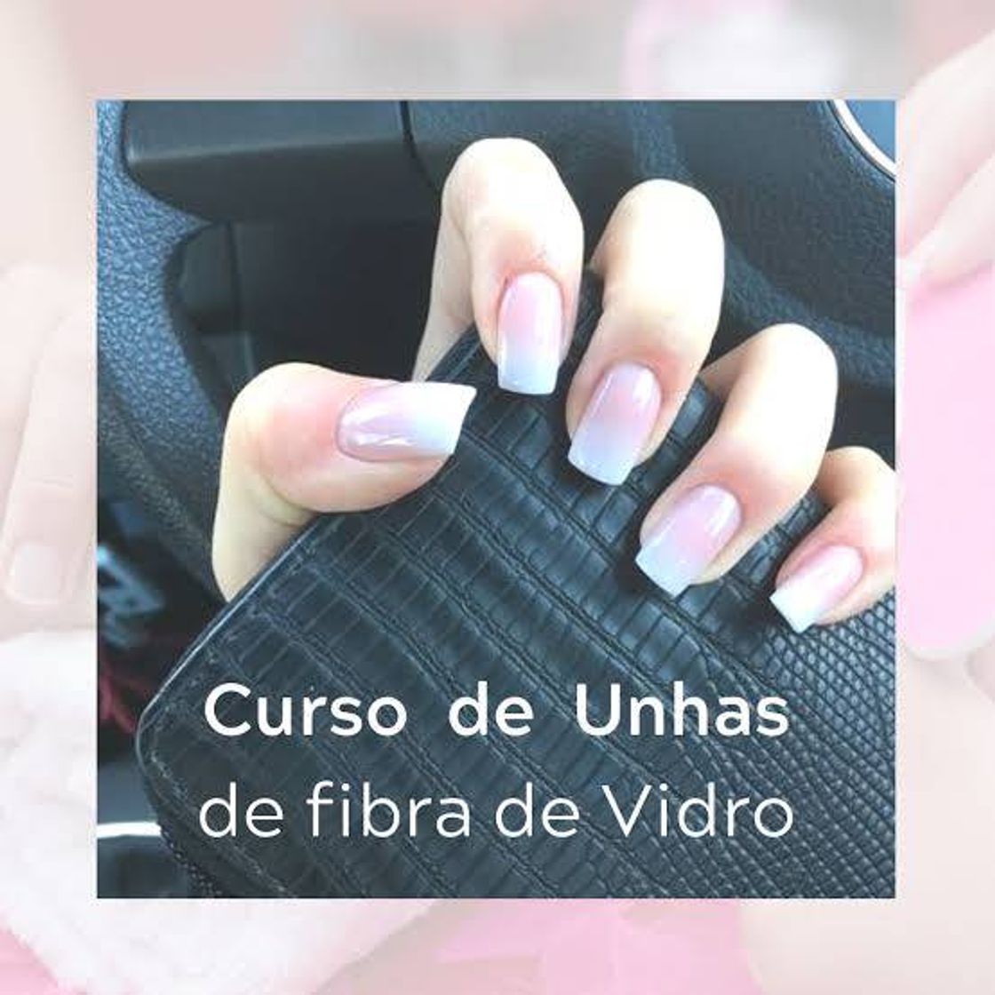 Moda Curso de unha de fibra de vidro