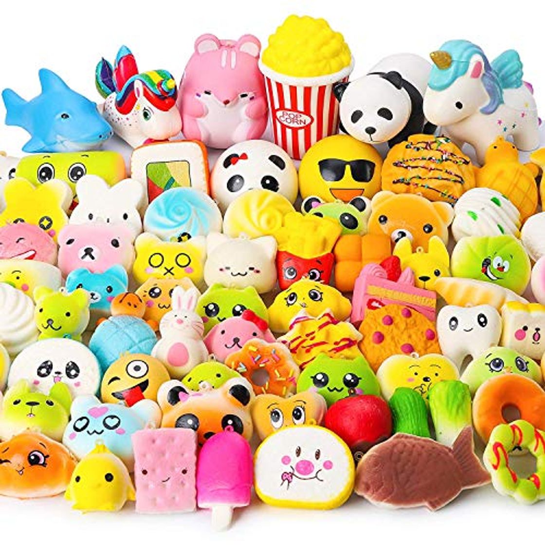 Producto Juguetes Squishy de Hinchado Lento Paquete Surtido de 10 Squishies