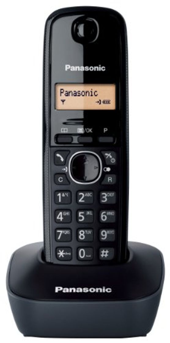 Electrónica Panasonic KX-TG1611 - Teléfono fijo inalámbrico