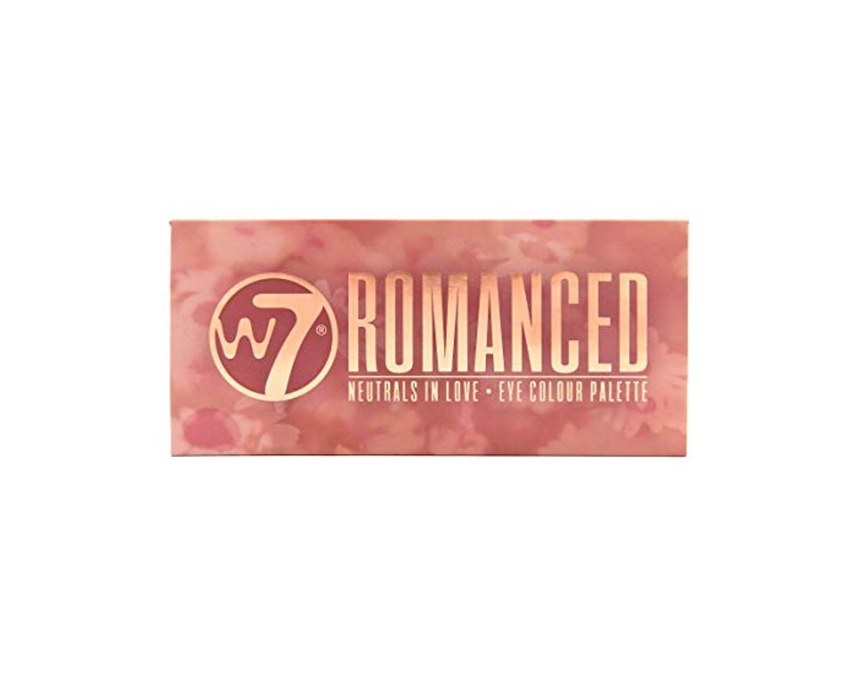 Social W7 Neutrales Romance Enamorado 14 Color Ojos Paleta Sombra Tonos Melocotón