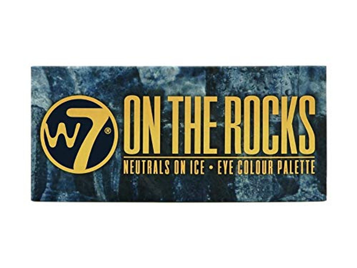 Social W7 En Las Rocas Naturals sobre hielo ojos paleta de colores