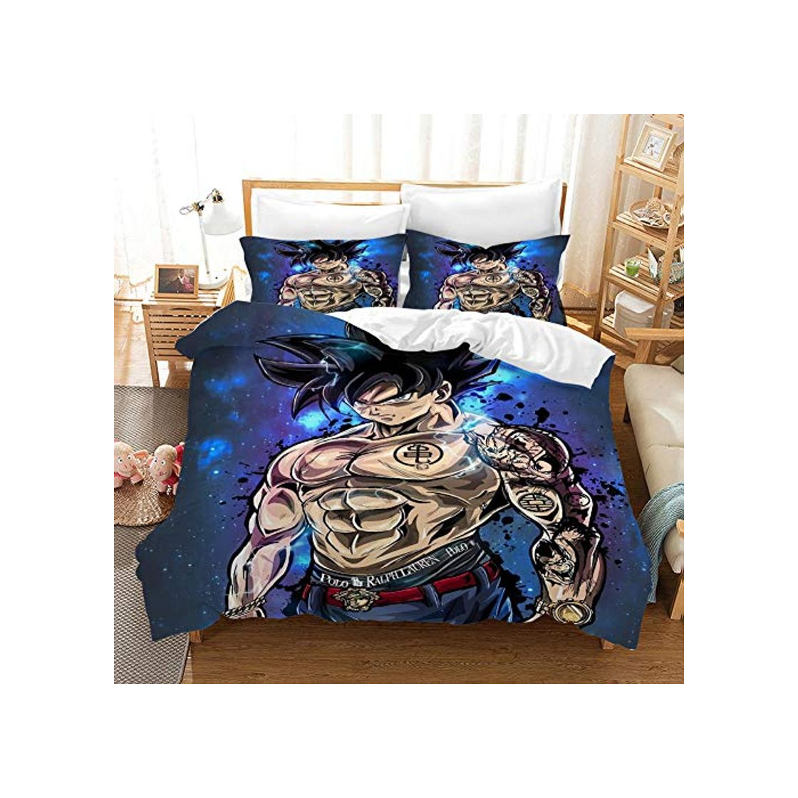 Products MEIPINPAI Dragon Ball Juego de Cama para Niño