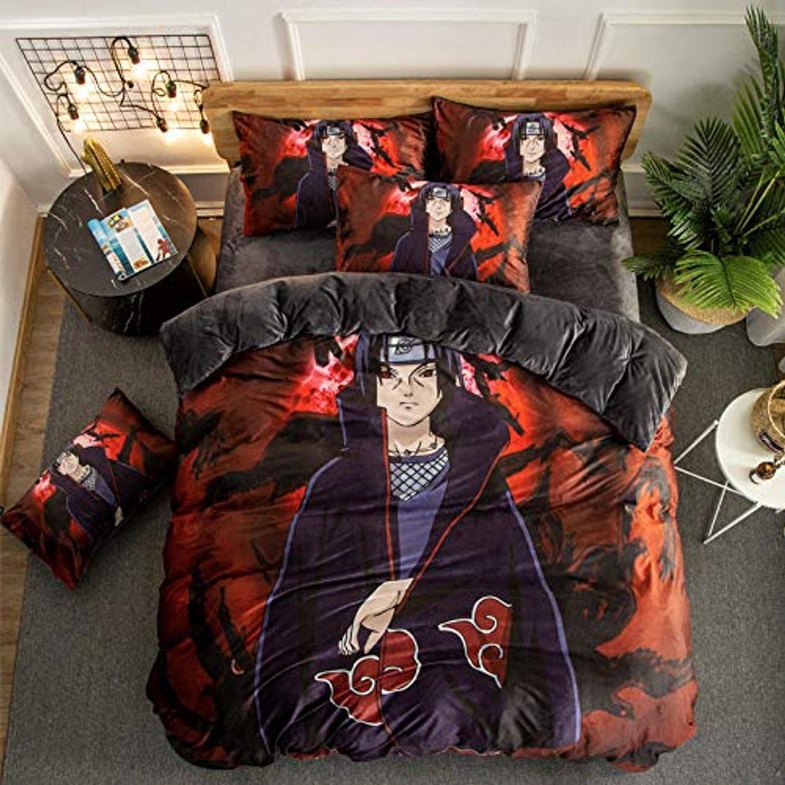 Products SMYUI Juego De Ropa De Cama De Microfibra Anime One Piece Naruto