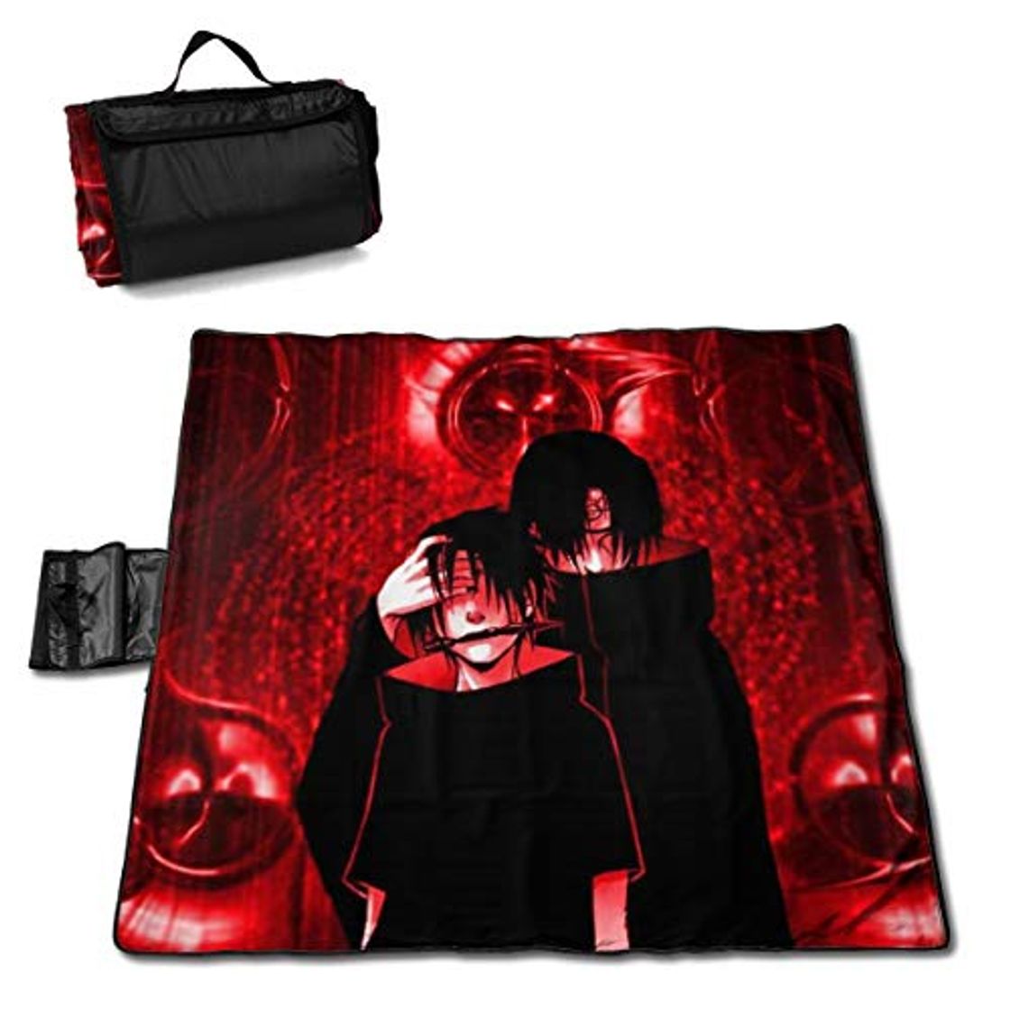 Product FASHIONDIY Naruto Uchiha Itachi - Alfombrilla Impermeable para pícnic