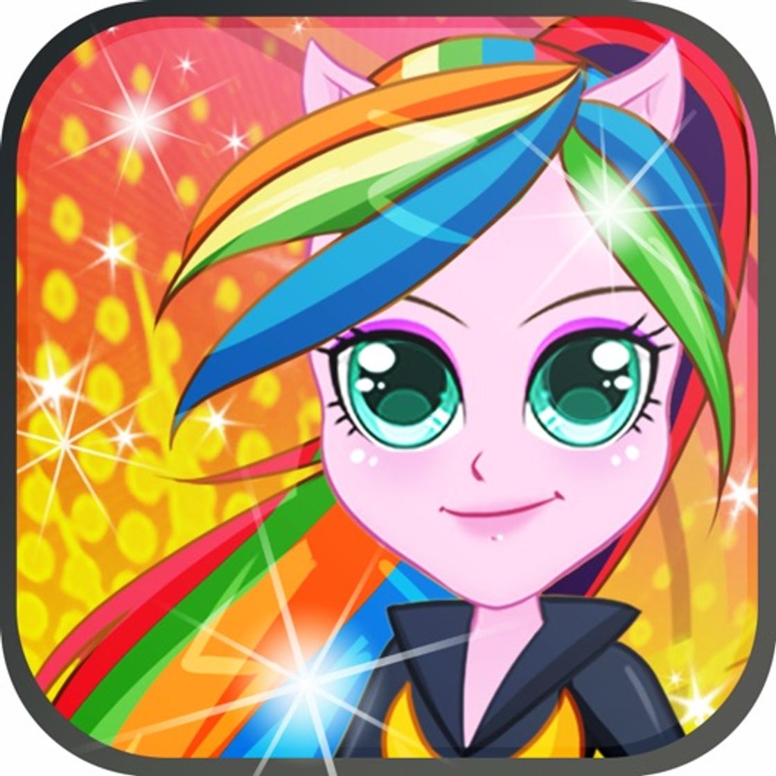 Apps My Pony Heroes - Ever After Little Bratz Girl Big DressUp Games