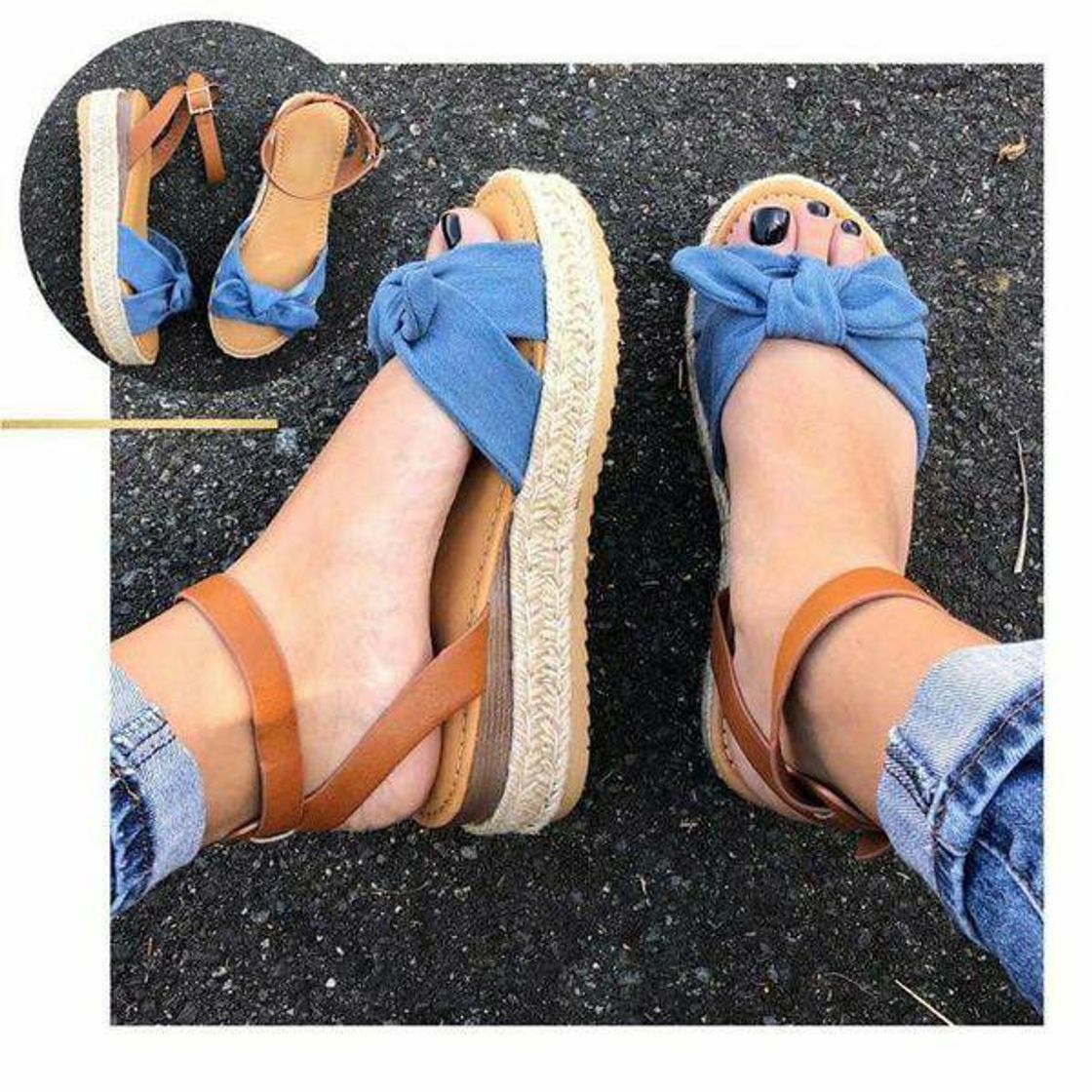 Sandália Espadrille