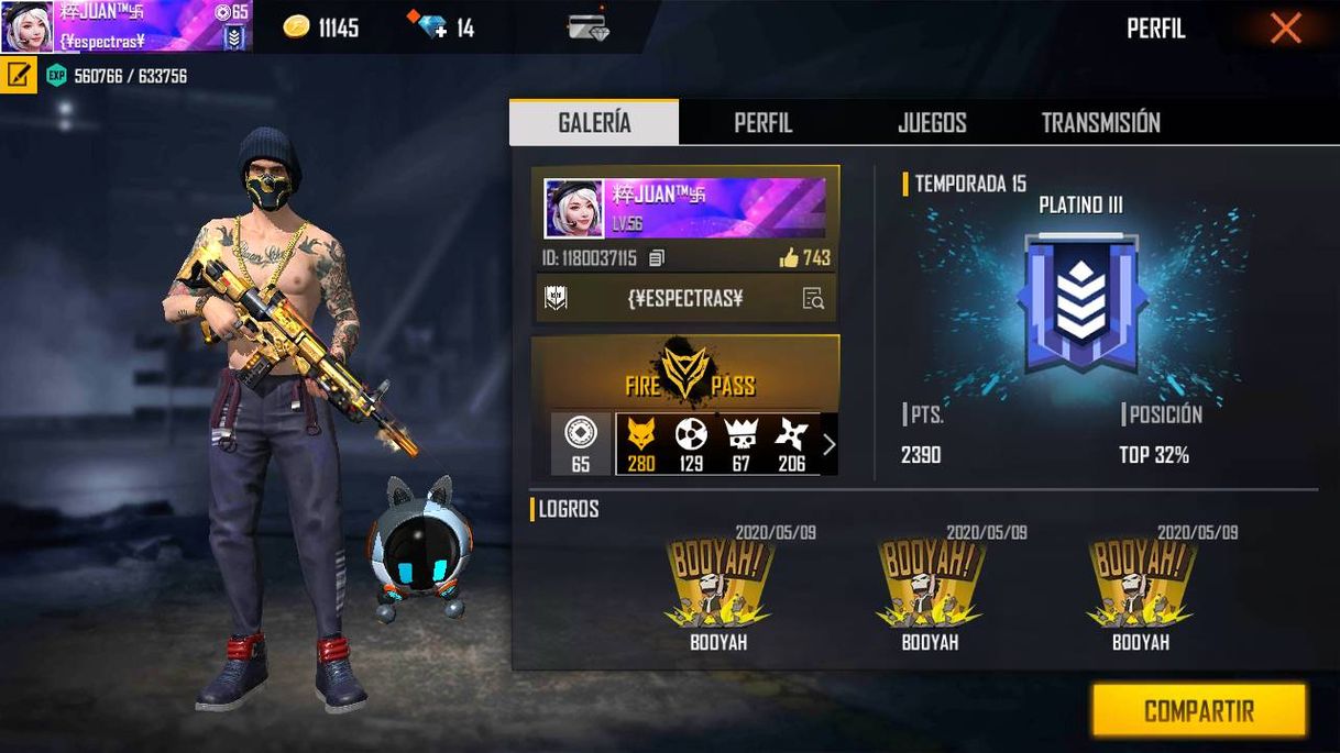 Videojuegos Garena Free Fire