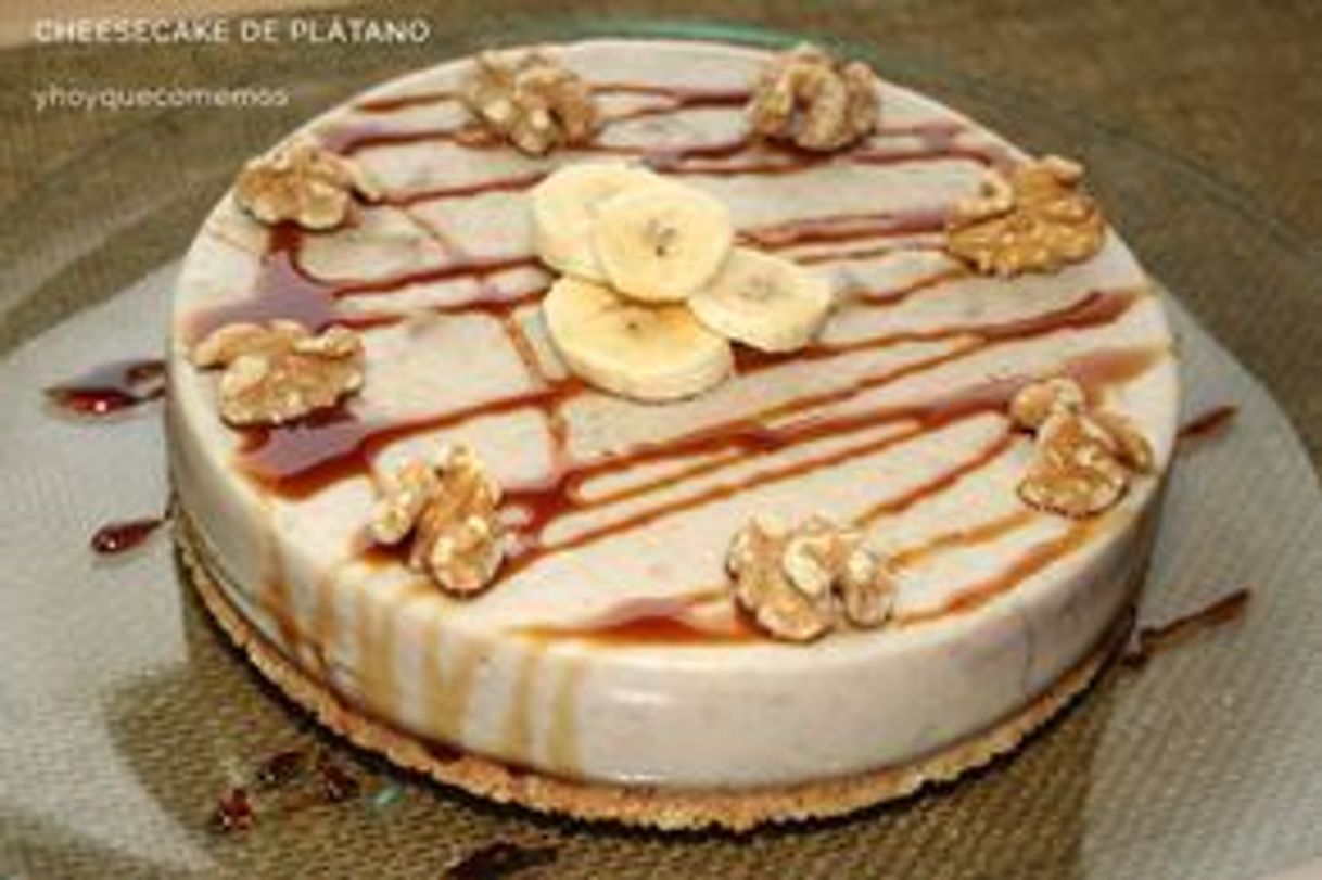 Social Cheesecake de plátano. 