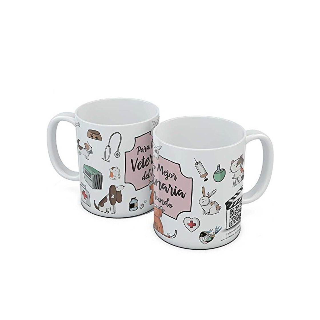 Products cardMagic Taza con código QR - Veterinaria