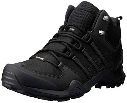 Adidas Terrex Swift R2 Mid, Zapatillas de Marcha Nórdica para Hombre, Negro